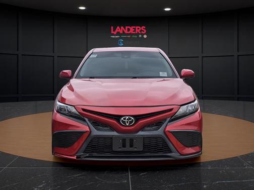 Supersonic Red 2021 Toyota Camry SE