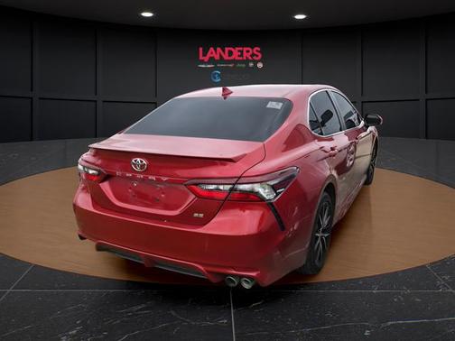 Supersonic Red 2021 Toyota Camry SE