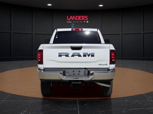 Bright White Clearcoat 2026 RAM 2500 Tradesman Crew Cab 4x4 6'4' Box