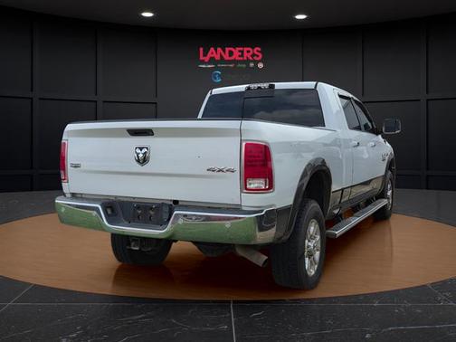 Bright White Clearcoat 2018 RAM 2500 Laramie Mega Cab 4x4 6'4' Box