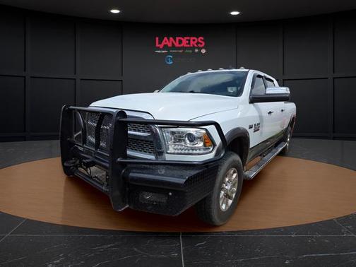 Bright White Clearcoat 2018 RAM 2500 Laramie Mega Cab 4x4 6'4' Box