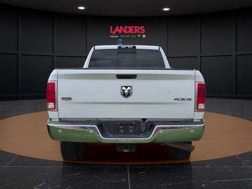 Bright White Clearcoat 2018 RAM 2500 Laramie Mega Cab 4x4 6'4' Box