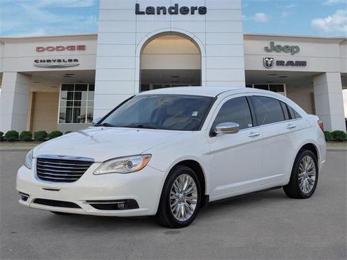 Bright White Clearcoat 2012 Chrysler 200 Limited