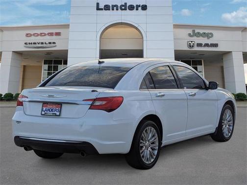 Bright White Clearcoat 2012 Chrysler 200 Limited