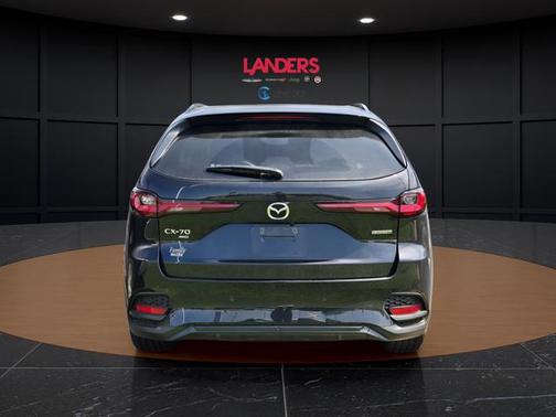 Jet Black Mica 2025 Mazda CX-70 3.3 Turbo Preferred Package