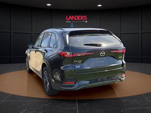 Jet Black Mica 2025 Mazda CX-70 3.3 Turbo Preferred Package