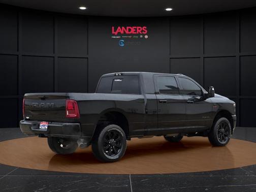 Diamond Black Crystal Pearlcoat 2025 RAM 2500 Laramie Mega Cab 4x4 6'4' Box