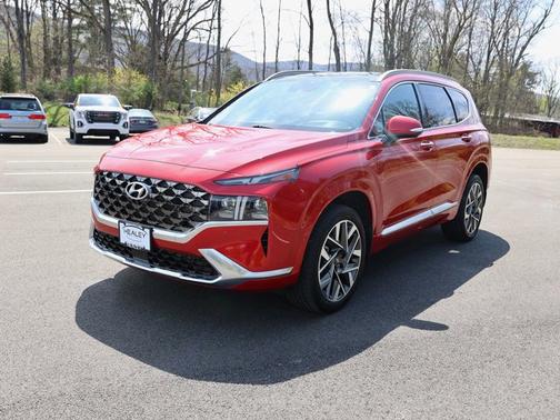 Red 2022 Hyundai SANTA FE Calligraphy