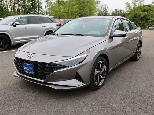Gray 2023 Hyundai ELANTRA SEL