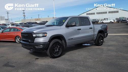 Billet Silver Metallic Clearcoat 2025 RAM 1500 Rebel