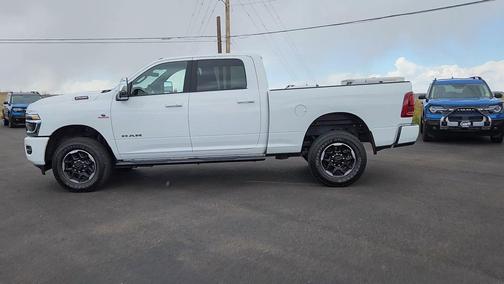 Bright White Clearcoat 2025 RAM 2500 Laramie Crew Cab 4x4 6'4' Box
