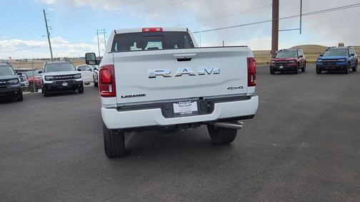 Bright White Clearcoat 2025 RAM 2500 Laramie Crew Cab 4x4 6'4' Box