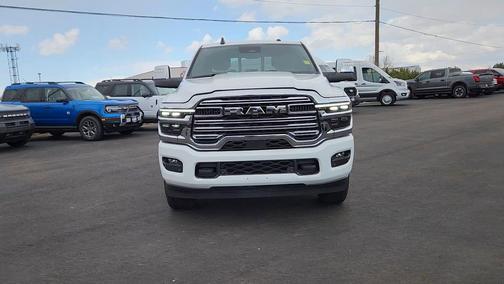 Bright White Clearcoat 2025 RAM 2500 Laramie Crew Cab 4x4 6'4' Box