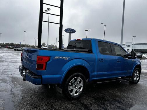 Velocity Blue Metallic 2019 Ford F-150 Lariat