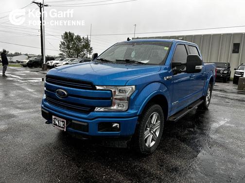 Velocity Blue Metallic 2019 Ford F-150 Lariat