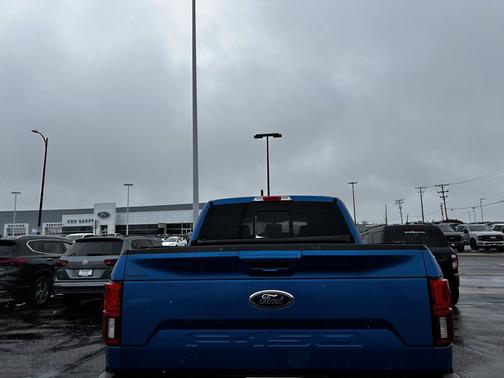 Velocity Blue Metallic 2019 Ford F-150 Lariat