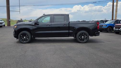 Black 2024 Chevrolet Silverado 1500 Custom