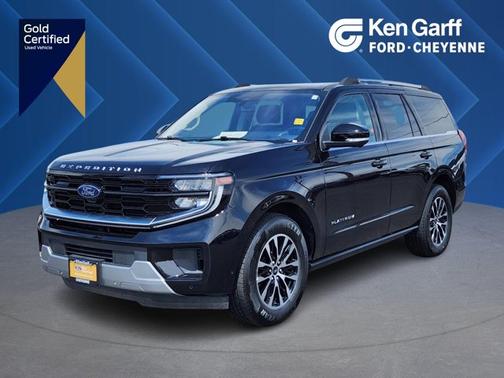 AGATE BLACK METALLIC 2025 Ford Expedition PLATINUM