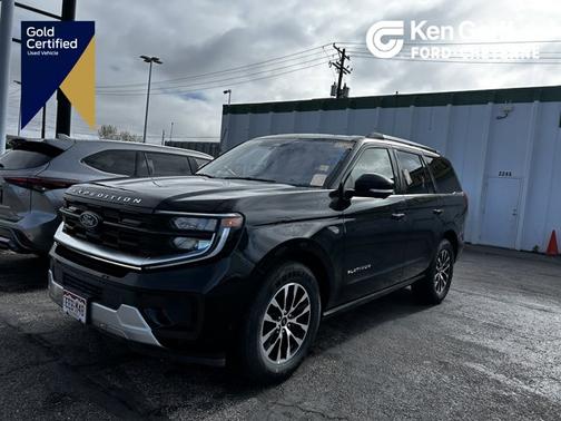 AGATE BLACK METALLIC 2025 Ford Expedition PLATINUM