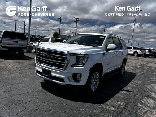 Summit White 2024 GMC Yukon SLT