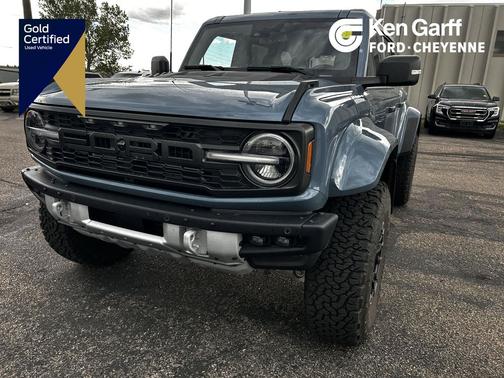 Azure Gray Metallic Tri-Coat 2024 Ford Bronco Raptor