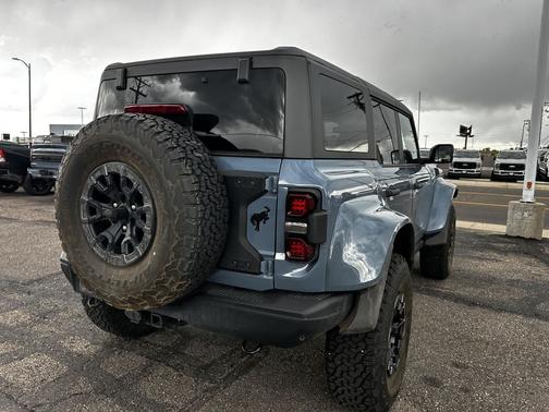 Azure Gray Metallic Tri-Coat 2024 Ford Bronco Raptor