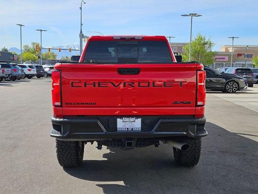 Red Hot 2024 Chevrolet Silverado 2500 4WD Crew Cab Standard Bed ZR2