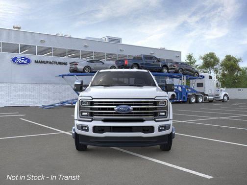 White Metallic 2026 Ford F-450 Platinum