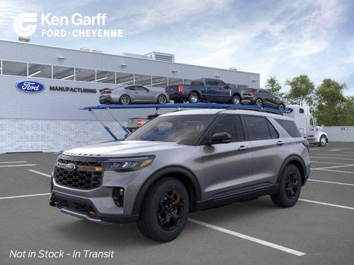 Carbonized Gray Metallic 2026 Ford Explorer Tremor