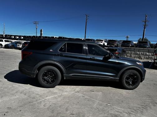 Stone Blue Metallic 2023 Ford Explorer Timberline