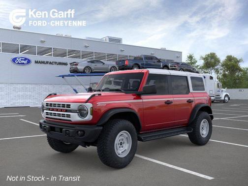 Ruby Red Metallic Tinted Clearcoat 2026 Ford Bronco Heritage Edition