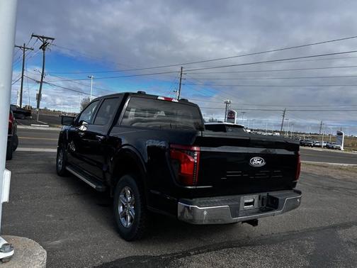 AGATE BLACK METALLIC 2025 Ford F-150 XLT