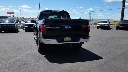 AGATE BLACK METALLIC 2025 Ford F-150 XLT