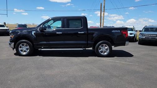 AGATE BLACK METALLIC 2025 Ford F-150 XLT