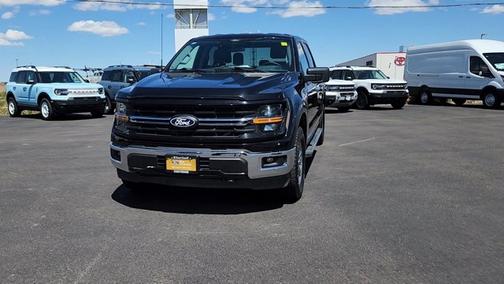 AGATE BLACK METALLIC 2025 Ford F-150 XLT