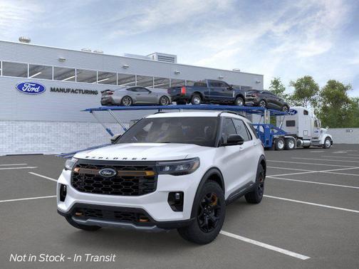 Star White Metallic Tri-Coat 2026 Ford Explorer Tremor