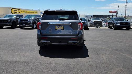 Carbonized Gray Metallic 2023 Ford Explorer Platinum