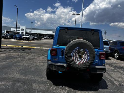 Hydro Blue Pearlcoat 2023 Jeep Wrangler 4xe Rubicon