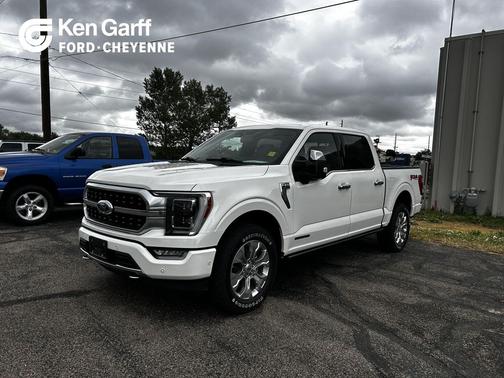 Star White Metallic Tri-Coat 2021 Ford F-150 Platinum