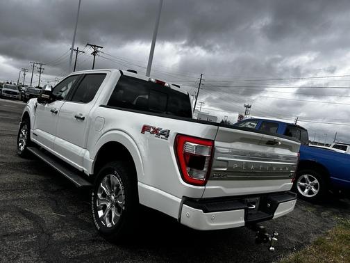 Star White Metallic Tri-Coat 2021 Ford F-150 Platinum