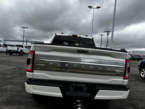 Star White Metallic Tri-Coat 2021 Ford F-150 Platinum