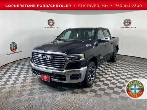 Black 2025 RAM 1500 Laramie