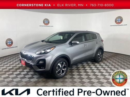 Gray 2022 Kia Sportage LX