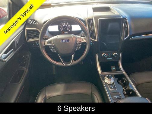 Red 2024 Ford Edge ST-Line