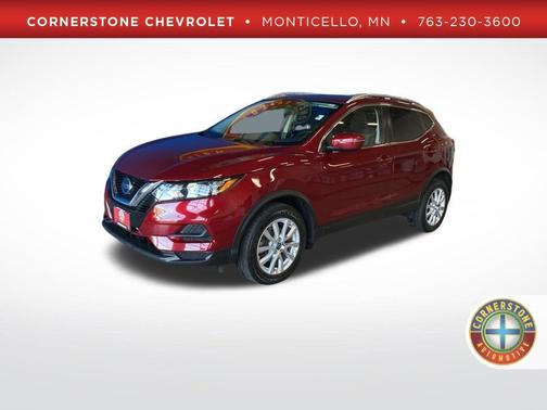 Red 2022 Nissan Rogue Sport SV