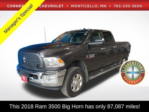 Gray 2018 RAM 3500 Big Horn