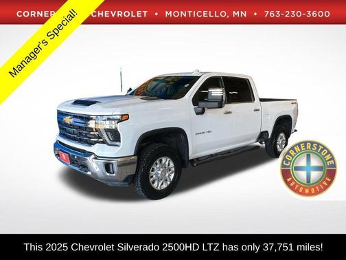 White 2025 Chevrolet Silverado 2500 LTZ
