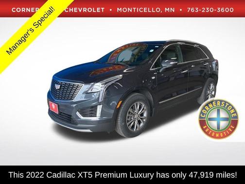 Green 2022 Cadillac XT5 Premium Luxury