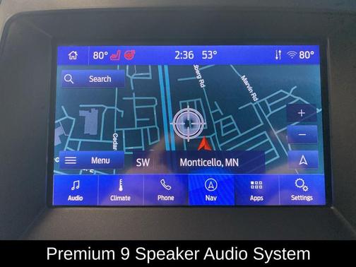 Green 2020 Ford Edge SEL