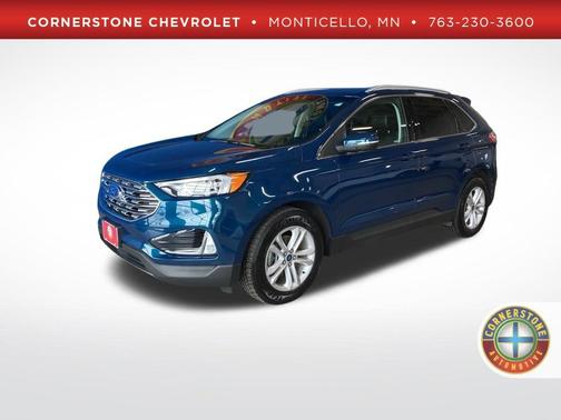Green 2020 Ford Edge SEL
